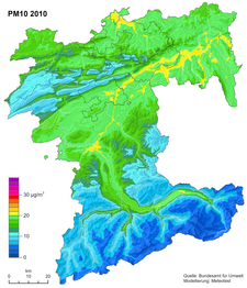 Feinstaub (PM10) 2010
